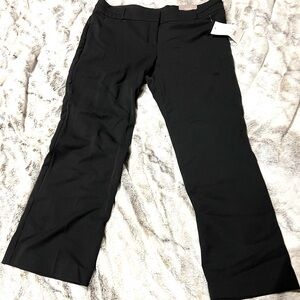 Maurices Black Women’s Dress Pants - Straight Leg 18 Short